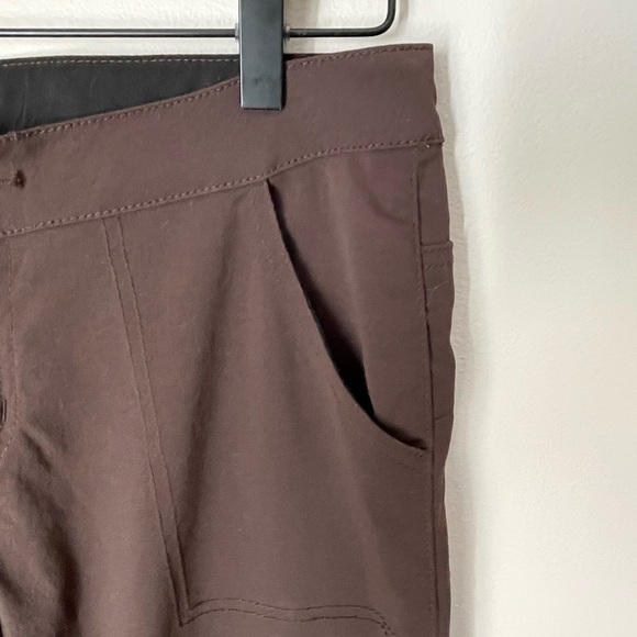 prAna Espresso Nylon Straight Leg Pants Size 4 - Picture 2 of 10